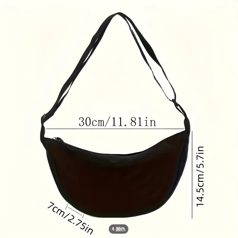 Dumpling Satchel, Comfortable And Lightweight Is Very Suitable For Going Out, Multi-functional Bag