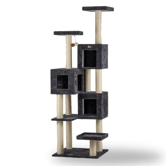 Armarkat Extra-Large Multi-Level Cat Tree – 8-Tier Tower with Sisal Scratching Posts