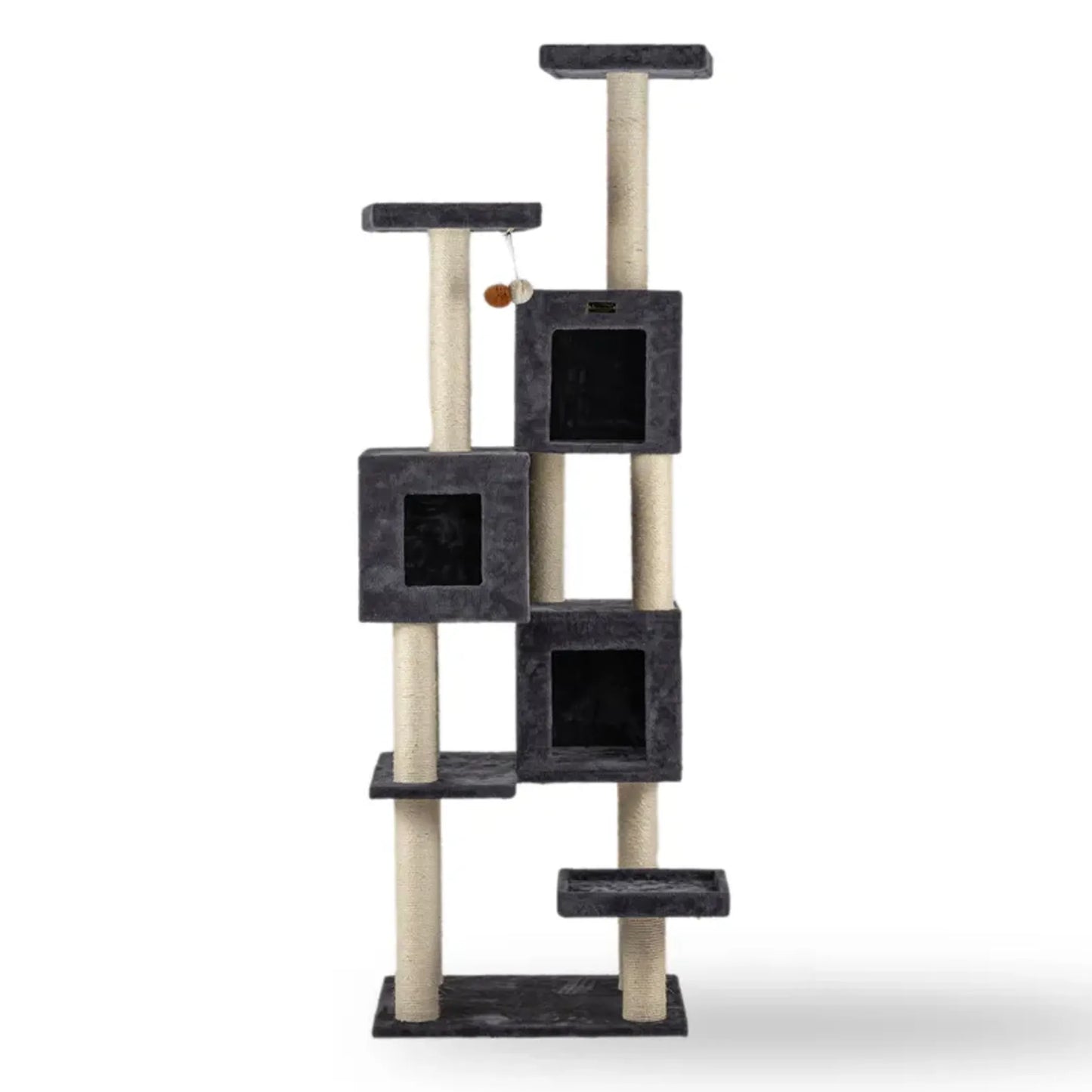 Armarkat Extra-Large Multi-Level Cat Tree – 8-Tier Tower with Sisal Scratching Posts