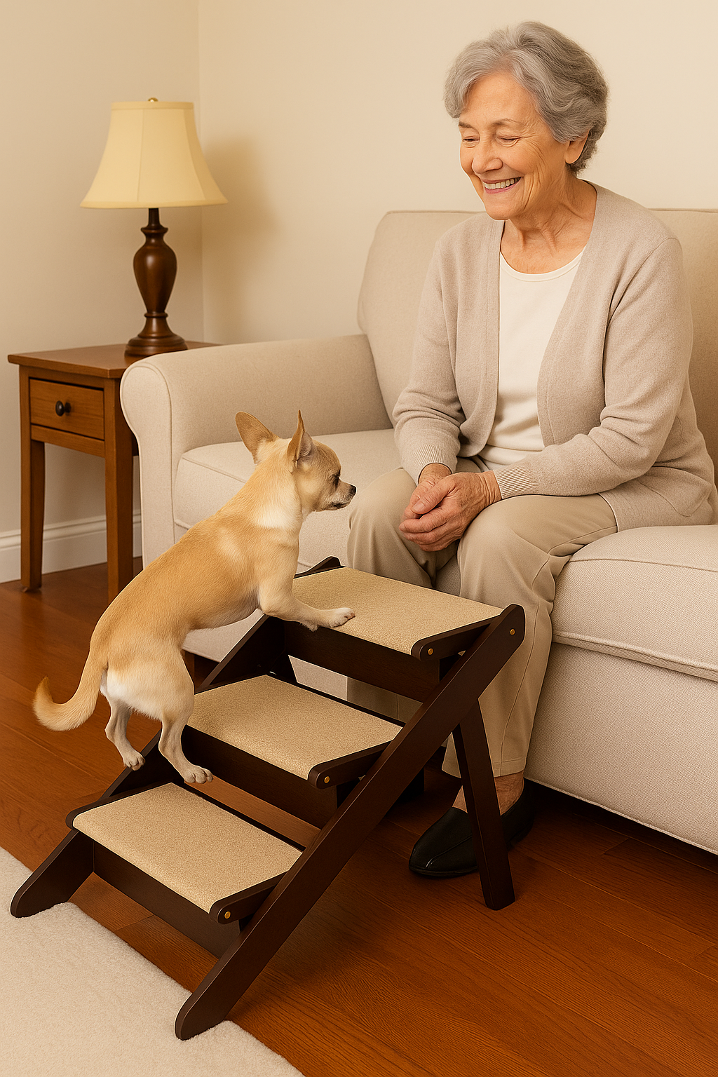 Luxury Pet Ramp & Steps – Comfort & Safety for Your Furry Friend 🐾 (20% OFF + Free Shipping)