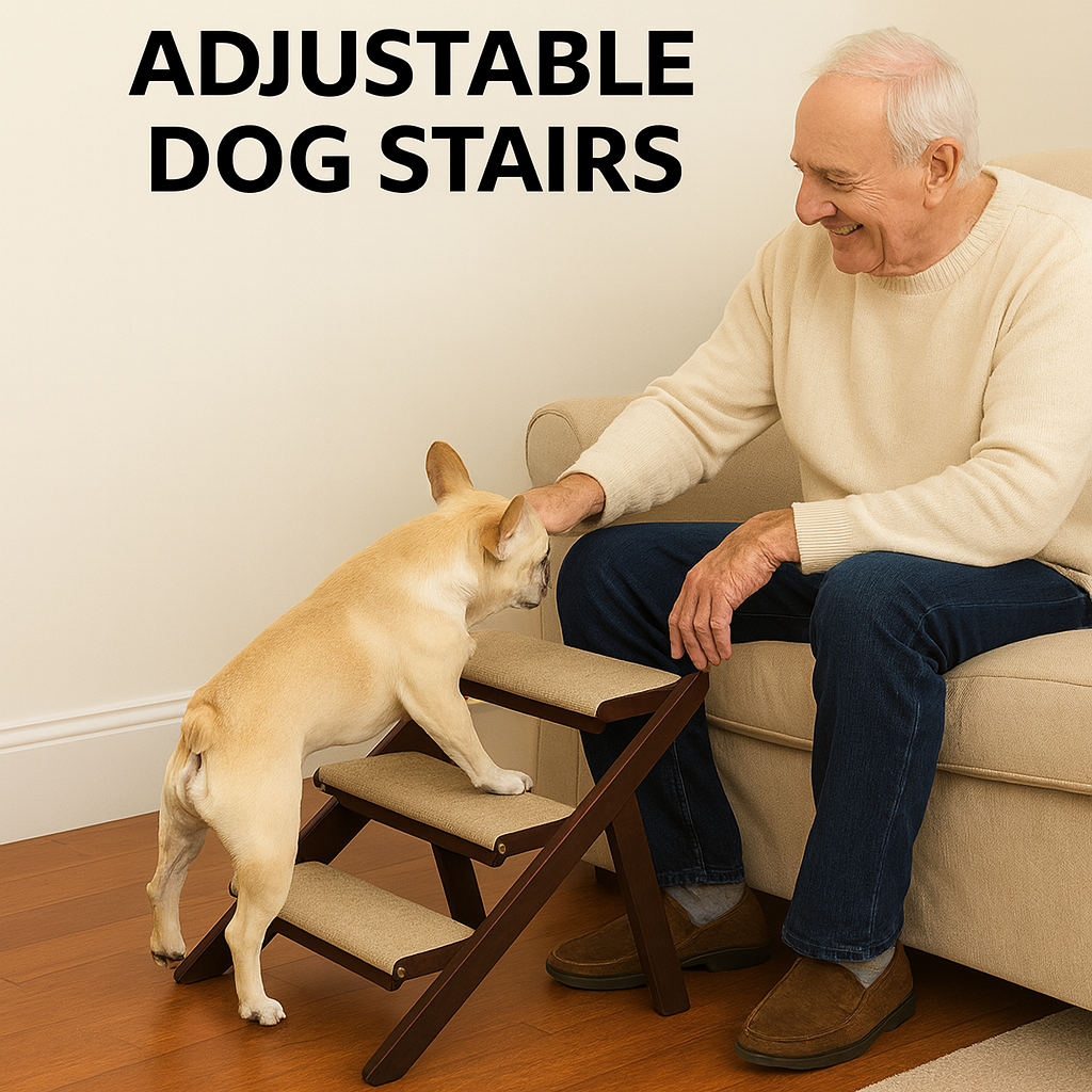 Luxury Pet Ramp & Steps – Comfort & Safety for Your Furry Friend 🐾 (20% OFF + Free Shipping)